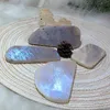 Decorative Figurines High Quality Healing Energy Natural Crystal Moonstone Slab Slices Reiki Mineral Gemstones Polished For Home Decoration