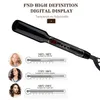 Alisadores de cabelo Flat Iron Straightener Curling Irons Tongs Ondulado Crimper Volumizing Alisamento Cerâmico Curler 231101