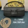 Top 10A Top Quality Luxurys Designers Sacs Femmes Portefeuille Sac à main noir Valenti Sacs 27 * 13 * 6cm 3030L 20 * 11 * 5CM 3030S Sac classique Sac à bandoulière à rabat Sac de luxe Cartable