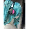 Rin Len Led Light Handmade V LED Headset Anime Cosplay Acessórios Prop cosplay