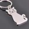 Nouveau modèle créatif de mode chat porte-clés porte-clés populaire porte-clés en métal cadeau dh811