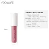 Lucidalabbra FOCALLURE Rossetto liquido opaco impermeabile Velluto a lunga durata Tazza antiaderente Nutriente Labbra leggere Cosmetici per il trucco 231102