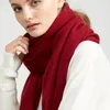 Foulards en cachemire pour femmes, châles et enveloppes d'hiver pour dames, étole de renommée, chaînes solides, laine de luxe Pashmina 231101