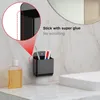 Hooks Acrylic Remote Control Wall Holder Universal Pen Rack Multifunctional Storage Container For Home Office Shop