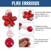 Stud Earrings 5 Pairs Clip On Play Jewelry Dangle Earring Set