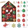 Weihnachtsdekorationen, 70-teiliges Weihnachtskugel-Ornament-Set, Weihnachtsbaum-Anhänger, Weihnachtsdekoration für Zuhause, Jahr, Geschenk, Noel, Navidad, Natal, 231102