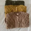 Cardigan Millennium Kids Clothes Single Break Girls Sweater Short Boys Cardigan Knitted Sweater 17Y 231102