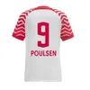 QQQQ8 RBL Soccer Jerseys Lipzys 23 23 Footabll koszule Olmo poulsen forsberg mundury Werner Szoboszlai Nkunku Sia Player Men