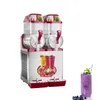 12L *3 Slush Machine Commercial Snow Melting Machine One Two Three Cylinders hela automatisk slammaskin