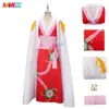 One Piece Cosplay Boa Han Costume Sexy Empire Red Kimono Dress Anime Clothing Halloween Costumes for Women Party Performance cosplay