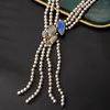 Anhänger Halsketten Halskette Mode Persönlichkeit Licht Luxus Retro Atmosphäre Zwei-Farbe Schmuck Collier Femme Grandes De Mujer Moda