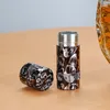 Smoking Pipe Metal bottle opener, personalized electroplating, water transfer printing, skull head packaging, embossed gas cylinder