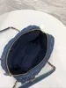 Sac fourre-tout de luxe Designer Denim Sac à bandoulière rétro 2 tailles Mode All-Match Grande capacité Sac à provisions pour femmes Pochette Star recommandé le même style