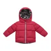ダウンコート冬の厚い暖かいジャケットボーイズジャケットは両側に着用できます子供レンズパーカーベビー服231102