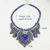 Anhänger Halsketten Ethnische Boho Halskette Schmuck für Frauen Schwere Böhmen Übertreibung Pendent Choker Mädchen Mode Drop