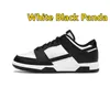 2023 Kids Panda Shoes Low Black White Girls Boys Sports Baby Sneakers Trainers Boy and Girl Athletic Outdoor Sneakers Barn Nya färger storlek 24-35