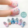 Chaussettes 1 paire dessin animé bébé bateau Sockd mignon Animal anti-dérapant maille infantile fille garçon enfant en bas âge poignée pantoufles enfants Warking étage