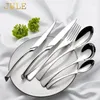 Dinnerware Sets 24 Pcs Kaya Luxury Cutlery Dinner Set Stainless Steel Knife Fork Tablespoon Service 6 Western