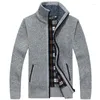 Cardigan Sweater Men Sweater Men 2023 Casual malha de caxemira Pullovers de lã PLUS TAMANHO QUINHO DE MANAGEM LONGA LONGA DE MANAGEM 3XL