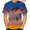 Herren T-Shirts Männer Paragliders Flug Kurzarm Sommer Tops T-Shirt