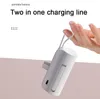 5000mah Mini Power Bank Charger Multifunctional with Stand Holder Colorful Portable External Battery Capsule Design for Samsung Xiaomi Smart Phone