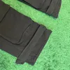 السراويل الأصلية Wookvibe قابلة للفصل سحاب جيب متعدد القطن النقي نقي فضفاضة سروال العمل
