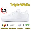 Nike Air Force 1 airforce 1 Air Force One Designer Hommes Chaussures De Course What The NYC LA Triple Blanc Noir Cactus Jack Chlorophylle Faune Marron Jackie Robinson Pistache