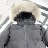 Doudoune canadienne femme Parkers hiver mi-longueur au dessus du genou veste à capuche épais chaud oie manteaux femme