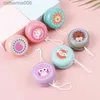 Yoyo Kinder Yoyo Ball Niedliche Tierdrucke Holz Yoyo Spielzeug Fuchs Eule Igel Schnecken Spielzeug Kinder Yo-Yo Kreative Yo Spielzeug Für KinderL231102