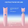 Heseks 3 Speed Mini Kat Vibrators Voor Vrouwen Sexy Speelgoed Voor Volwassenen Super Sterke Vibrator Vrouwelijke Dildo Speeltjes voor Vrouw Speelgoed 18 231101