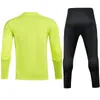 Other Sporting Goods Men's Adult Football Goalkeeper Uniform Protective Sponge Long Sleeves Kid Training Soccer Jersey Top Pants 231102