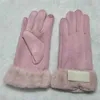 Les gants pour femmes d'automne et d'hiver européens et américains sont chauds et à la mode318b