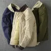Parkas pour hommes américains 2023 automne-hiver manteau épais uniforme de baseball décontracté boutonné veste matelassée chaude japon esthétique 231102