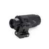 Monokulärer Jakt Sight G33 G43 AirSoft 3x Malfier med Switch to Side Snabbt löstagbar QD -fäste för jakt på svart och guldsandfärg 231101