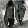 Mężczyźni Kobiety Americas Cup XL Sneakers Wysokiej jakości Patentowe Płaskie Trenery Czarne siatki koronkowe Up swobodne buty sportowe na zewnątrz Rozmiar 36-47 z pudełkiem NO53 41
