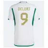 QQQ8 Player version 2022 2023 Algeriet Soccer Jerseys Delort Ounas Bentaleb Mahrez Belaili Slimani Bennacer Bensebaini 22/23 Algeriet National