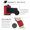 Handledsstöd kraftlyftning av fitness rem elastisk justerbar wrap optimal handband kompressionslättnings armband