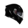 AGV Motorcycle Hełm podwójny obiektyw Odkryty kaski męskie i damskie motocykl elektryczny K5-S Gloss Black Sport Touring Urban Helmet XS WN-0LGE