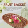 Magazyn kuchenny butlery stołowe koszyk stołowy naśladowanie owoce rattan manualna wielofunkcyjna odporna na zużycie pulpit chleba
