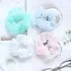 Tulle chiffon large intestine loop headwear for women's hair loops