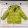 Kids Girls Duck Down Filler Jackets Hooded Fluffy Coats Puffer Warm Windproof Outwear Coat Childrens Winter Clothes 90cm-160cm A02