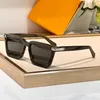 Óculos de sol de luxo para mulheres homens verão 1975 designer anti-ultravioleta retro placa moda quadrado acetato quadro completo passarela estilo ao ar livre uv400 óculos caixa aleatória