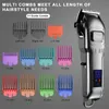 Hair Trimmer Hatteker Electric Hair Clipper Profesjonalny męski TRIMER BABER USB PROBLES HAIR MACHINE FIREDRESSING CELE SET 231101