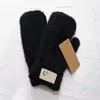 Designer-Damen-Buchstabenhandschuhe für den Winter und Herbst, Kaschmir-Fäustlinge, Handschuh mit schönen warmen Winter-Handschuhen für den Außenbereich