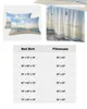 Bed Skirt Sunset Sea Scenery Painting Elastic Fitted Bedspread With Pillowcases Mattress Cover Bedding Set Sheet