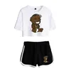 Women's T Shirts Dababy Logo Merch Tops Two Piece Set Shorts Lovely TShirt Harajuku Streetwear Girl Sets Fashion Tee