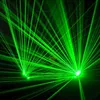 Şarj Edilebilir Yeşil LED Palm Light Lazer Eldivenleri Dans Etme Partisi Dekorasyonu DJ Kulübü Açık Işık Gösterisi Gösterisi
