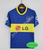 95 96 97 98 Boca Juniors Retro Soccer Jersey Maradona ROMAN Caniggia RIQUELME PALERMO Camisas de futebol Maillot Camiseta de Futbol 99 00 01 02 03 04 05 06 81