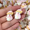 Charms 100pcs/Pack Bulk Wholesale Resin Christmas Lots Sale Snowman Penguin Tree Pendant For Earring Diy Jewelry Make