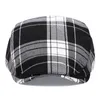 Berretti Berretto invernale Berretto da uomo Vintage Pittore britannico Sboy Cappelli per donna Cappello da cabbie Berretto piatto scozzese Cotone regolabile Boina Hombre